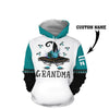 Grandma Witch Hat 3D Custom Hoodie