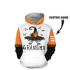 Grandma Witch Hat 3D Custom Hoodie