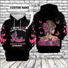 Cancer Awareness 3D Custom Hoodie