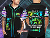 Gamer I'm a gamer not because I don't have life Baseball Shirt Custom TTM
