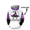 Grandma Witch Hat 3D Custom Hoodie