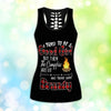I Tried to be A Good Girl Set Tank Top & Leggings Black