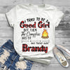I tried to be a good girl T-shirt Beer, Vodka, Wine, Whiskey, Brandy, Gin, Rum, Tequila