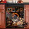 Black Cat Dishwasher Cover, Dishwasher Cover Decal, Kitchen Decor, Halloween Gifts, Gifts For Mom HT