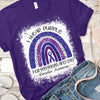 I WEAR PURPLE FOR MY MOM & DAD T-SHIRT