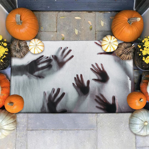 HANDS UNDER GLASS DOORMAT