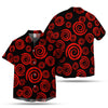 RED SPIRAL UNISEX HAWAIIAN SHIRT