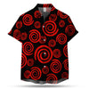RED SPIRAL UNISEX HAWAIIAN SHIRT