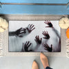 HANDS UNDER GLASS DOORMAT
