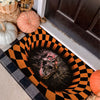 SKULL ILLUSION DOORMAT