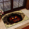 SKULL ILLUSION DOORMAT