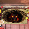 SKULL ILLUSION DOORMAT