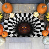 SKULL ILLUSION DOORMAT