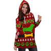 Dachshund Ugly Christmas Hoodie Dress TL