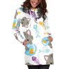 Kitty Loves Hoodie Dress