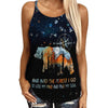 Camping bear Criss-Cross Tank Top TXX