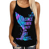 Sassy Since Birth Salty By Choice Criss-Cross Tank Top TXX