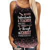 Never underestimate a Teacher Criss-Cross Tank Top TXX, Teacher Appreciation Gift, Gift for Mom, Teacher Mom Gift