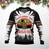 Sloth Hiking Team Vintage We Will Get There When We Get There Black 3D All Over Printed Camping Shirt