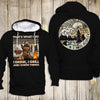 That’s What I Do I Drink I Grill And I Know Things Bear I Hate People 3D All Over Printed Camping Shirt