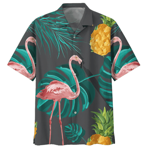 FLAMINGO HAWAIIAN SHIRT 15