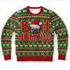 Bah Humpug Pug Ugly Sweater Christmas Sweater Wool Sweater Xmas Gift for Dog Lovers