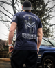 Blessed Are The Peacemakers American Patriot Shirt Black Thin Blue Line Shirt