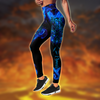 Women Phoenix Tank top Legging Royal Blue Phoenix Tattoo 3D All Over Printed Tank by SUN AM250502