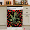 Bear Weed dishwasher cover kitchen decor HT