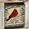 I Am Always With You Cardinal Dishwasher Cover Kitchen Decor Christmas Home Decor Memorial Gift HT