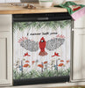 Cardinals Dishwasher Cover Kitchen Decor Farmhouse Decorations HT