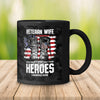 Love My Veteran Mug Veteran Wife Coffee Cup Gift for Wife Veterans Day Gift Wedding Anniversary Gift HN