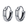 Round Earrings Stainless Steel Skull Earrings