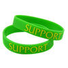 JUNGLE SUPPORT TOP MID Silicone Wristband Printed Bracelets