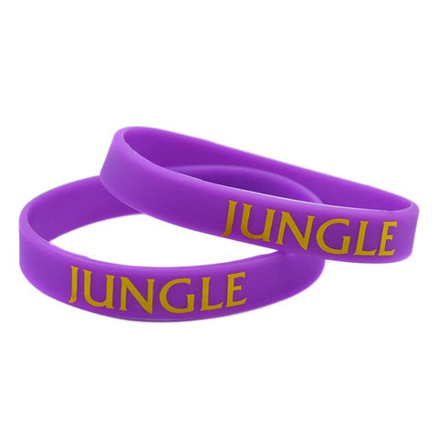 JUNGLE SUPPORT TOP MID Silicone Wristband Printed Bracelets