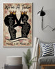 We're A Team Gift For Couple Customized Canvas Wall Art Print Home Decor HT