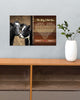 Cow The Day I Met You Poster Personalized Gift For Her Couple Gift Valentine Gift HN