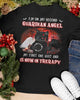Black Cat I'm On My Second Guardian Angel Classic T-Shirt Halloween Costume Black Cat Shirt