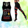 I Tried to be A Good Girl Set Tank Top & Leggings Black