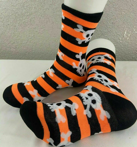 Novelty Halloween Socks Womens Bones Pattern Socks Halloween Gifts