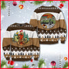 I Hate People Brown Bear Christmas Hoodie