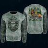 I Party With Sasquatch Tie Dyed Camping 3D All Over Printed Shirt