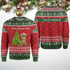 I Hate People Christmas Bear Hoodie