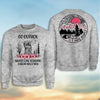 Go Outside Worst Case Scenario A Bear Kills You I Hate People Grey Camping Shirt