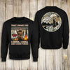 That’s What I Do I Drink I Grill And I Know Things Bear I Hate People 3D All Over Printed Camping Shirt