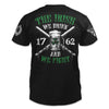 American Patriot Shirt Black Thin Blue Line Shirt The Irish