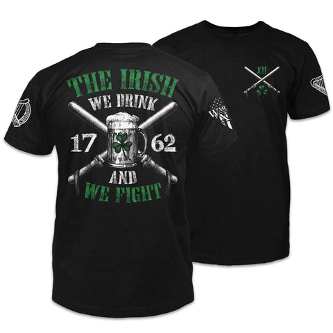 American Patriot Shirt Black Thin Blue Line Shirt The Irish