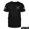 American Patriot Shirt Black Thin Blue Line Shirt The Irish - Tall Size