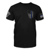 American Patriot Shirt Black Thin Blue Line Shirt Thin Blue Line Betsy Ross Flag