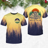 I Hate People Bear Sun Shuh Duh Fuh Cup Sunset 3D All Over Printed Camping Shirt